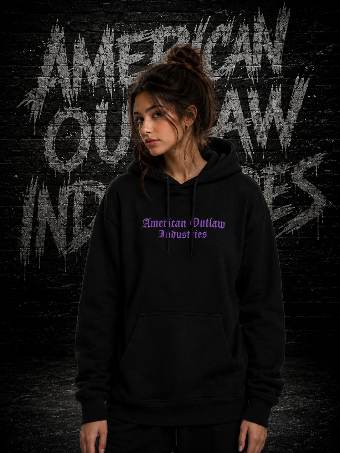 I Choose Violence Hoodie (Purple)