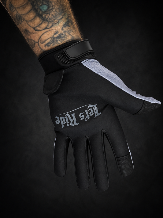 Black and White Gloves
